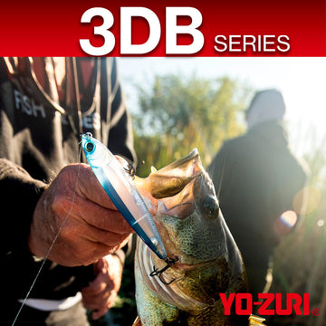 Duel Yo-Zuri 3DB Jerkbait 110 pro blue color improves water visibility