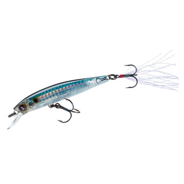 Yo-Zuri 3DB Jerkbait Prism Shad front view enhances realism for bass