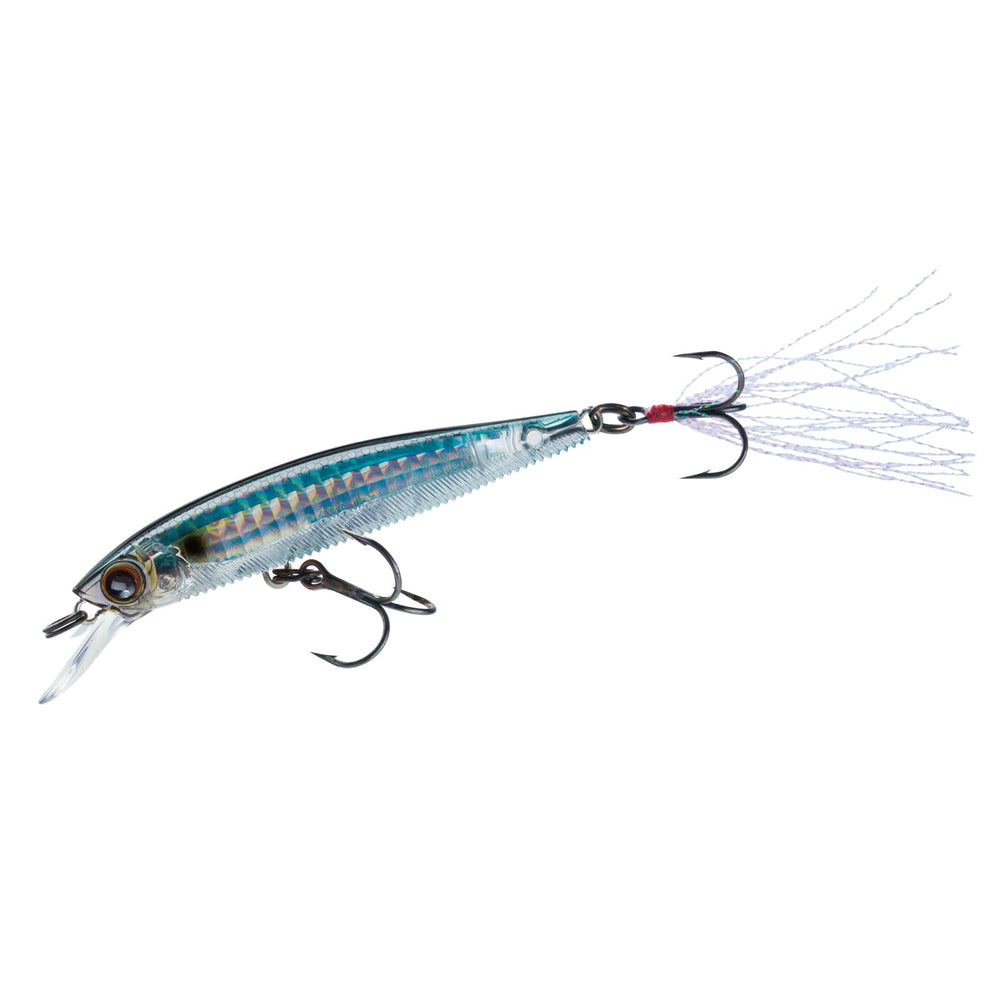 Yo-Zuri 3DB Jerkbait Prism Shad front view enhances realism for bass