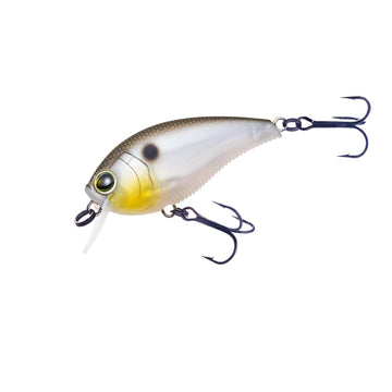 Duel YO-ZURI 3DB Crank 1.5 lure shows 3D lens flashes to attract nearby fish.