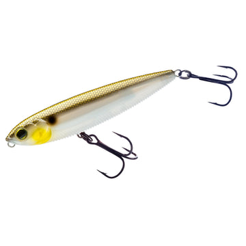 Duel Yo-Zuri 3DB Pencil floating lure with realistic gizzard shad profile for long casts