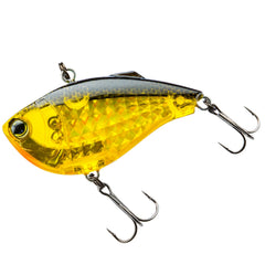 Yo-Zuri 3Dr-X Vibe 60mm front view showing prism light reflection for attracting fish.