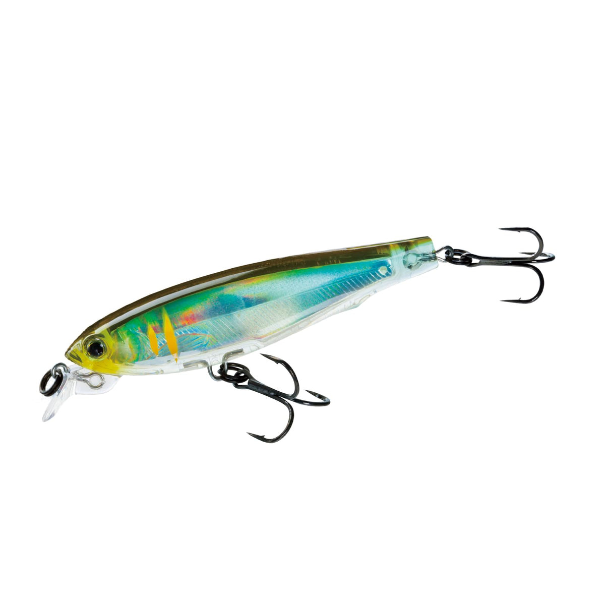 Yo-Zuri 3DS Minnow 4-Inch with diamond lip for stable water tracking and casting reach