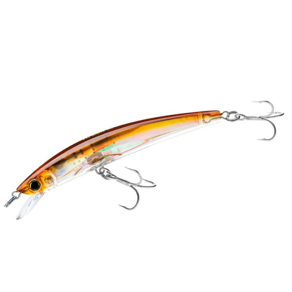 Duel Yo-Zuri F1146 RBK Crystal 3D Minnow 110mm, lifelike action.