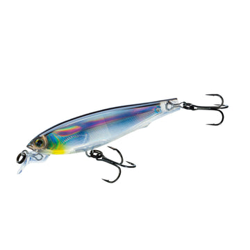 Duel Yo-Zuri 3DS Minnow 4-Inch front view with holographic finish for versatile fishing
