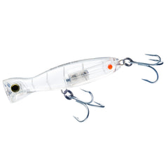 Duel YO-Zuri Mug Popper clear center of gravity front view for long casts