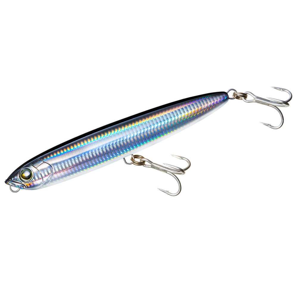 Duel Yo-Zuri Floating 200mm lure with black back, ideal for long casts