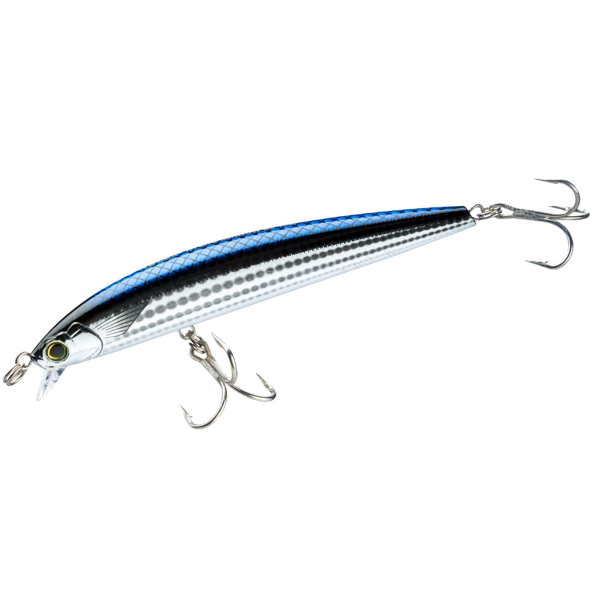 Duel Yo-Zuri Hydro Minnow LC front view highlights long distance casting potential