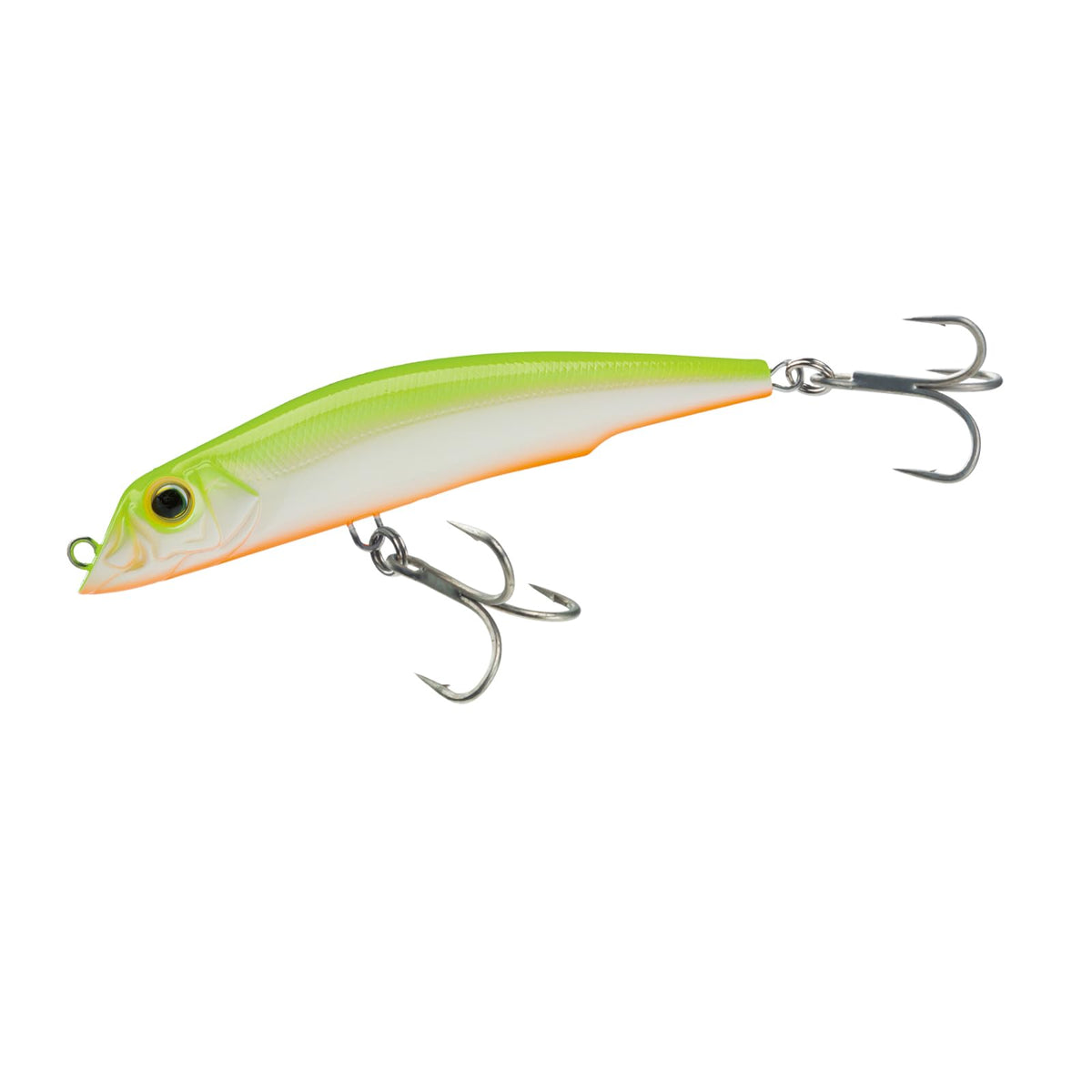 Duel Yo-Zuri Mag Darter 165mm front view with magnetic weight transfer for long casts.