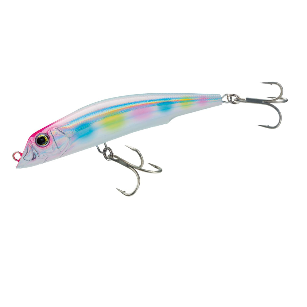Duel Yo-Zuri Mag Darter Candy 5in front view: long casts with magnetic weight transfer.
