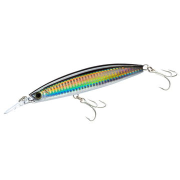 Duel Yo-Zuri Mag Speed 100mm in-water shot shows depth-keeping action for inshore fishing.