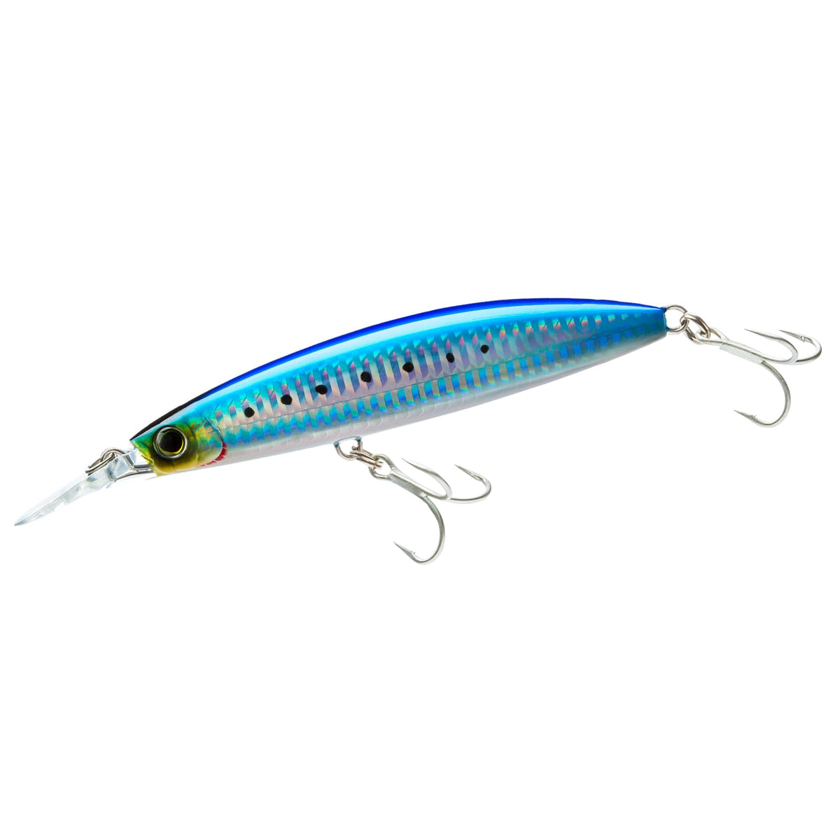 Yo-Zuri MAG Speed S 140mm front view, ideal for long, accurate casts along inshore waters.