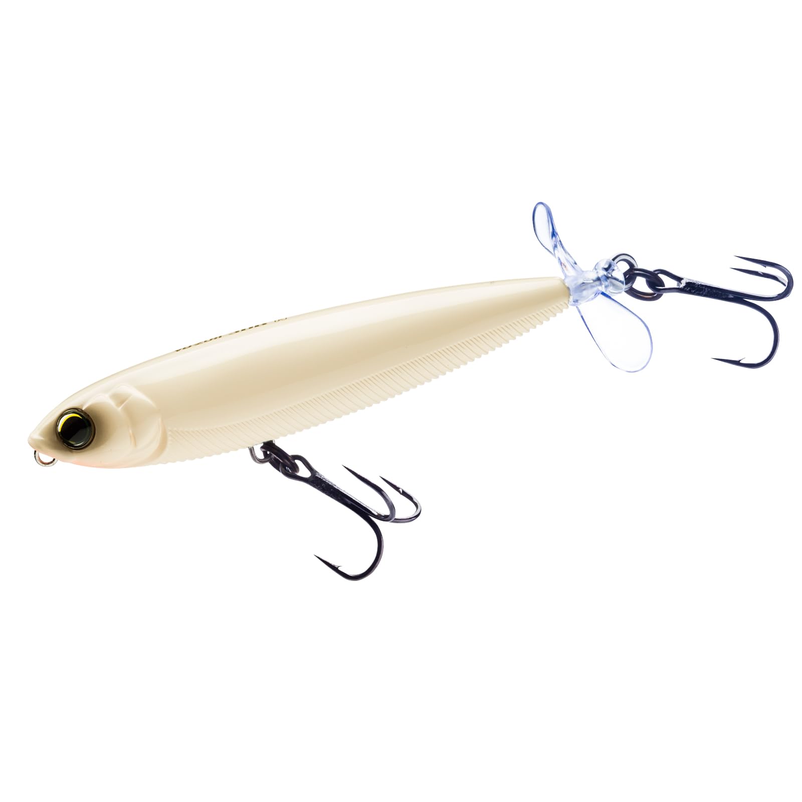 Yo-Zuri R1107-BN 3DB Prop lure front view for bass casts