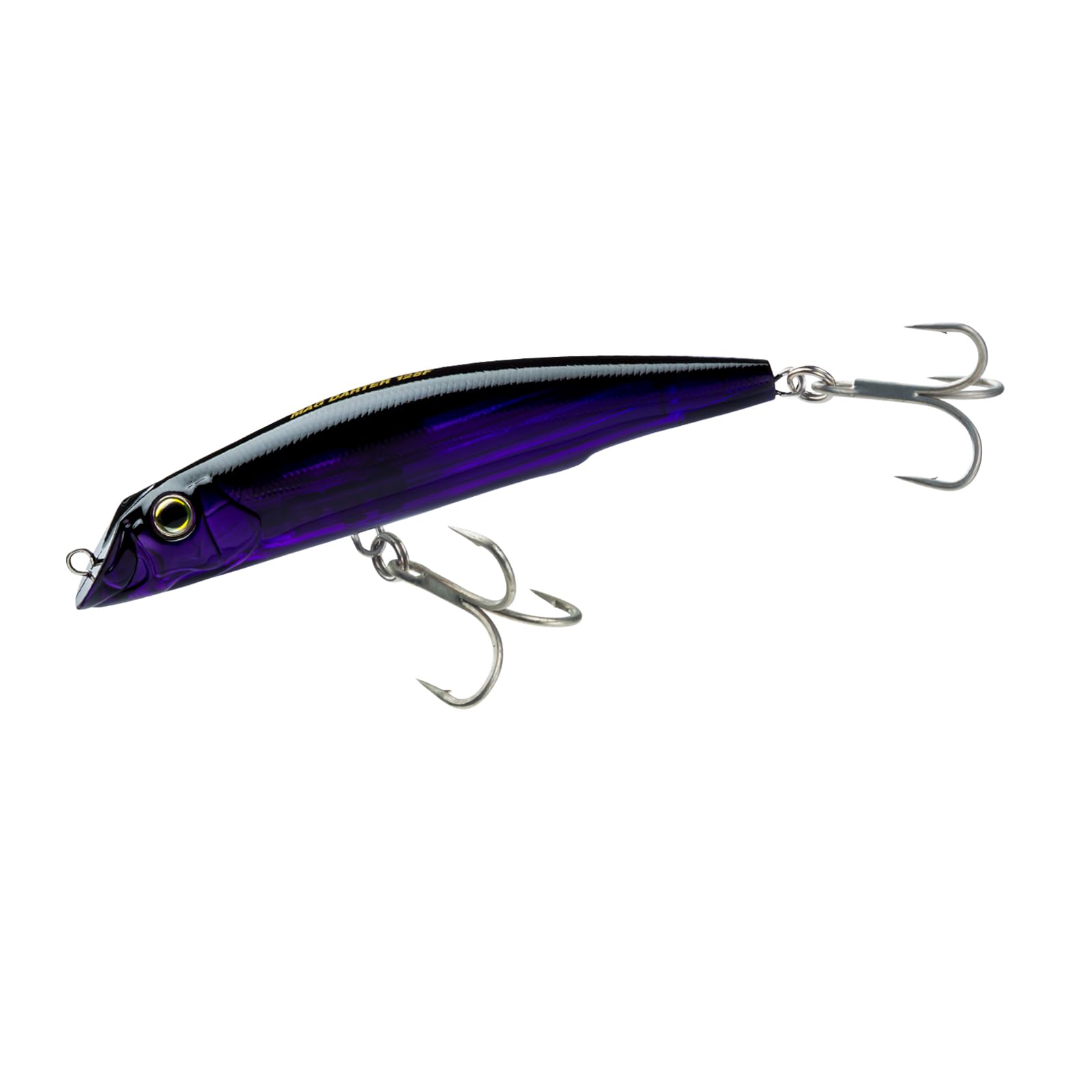 Front view of Duel Yo-Zuri R1144 BP Mag Darter shows lifelike lure for improved casts