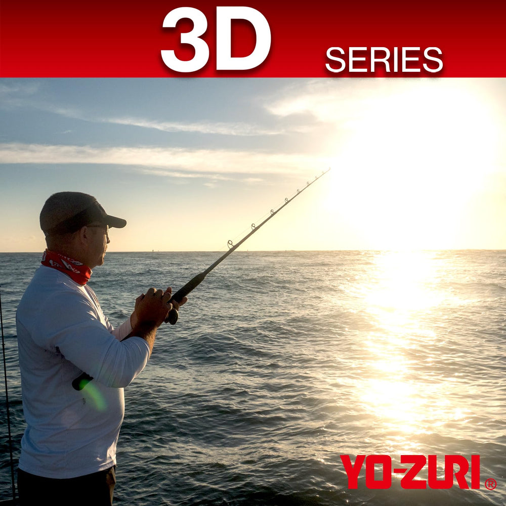 Duel Yo-Zuri 3D Magnum features 3X treble hooks for secure strikes.