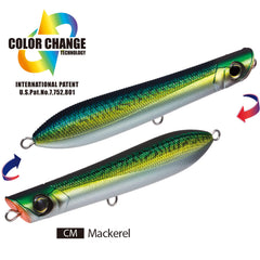 Duel Yo-Zuri R1172-CM with color-change tech and large eyes for visibility