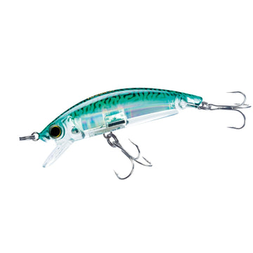 Duel Yo-Zuri R1212-HGM lure in angled view showing inshore action and 3D flashes