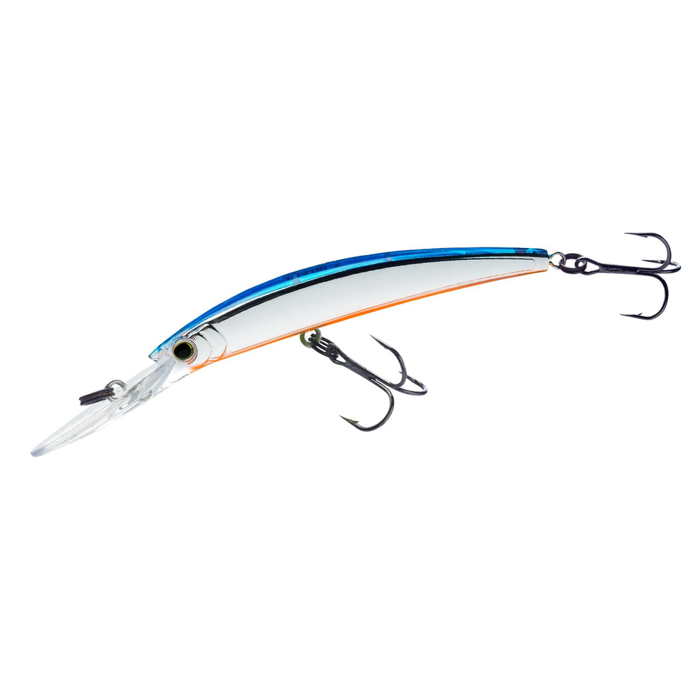 Duel Yo-Zuri R1301-BT Crystal Minnow deep diver walleye front view for deep-water trolling.