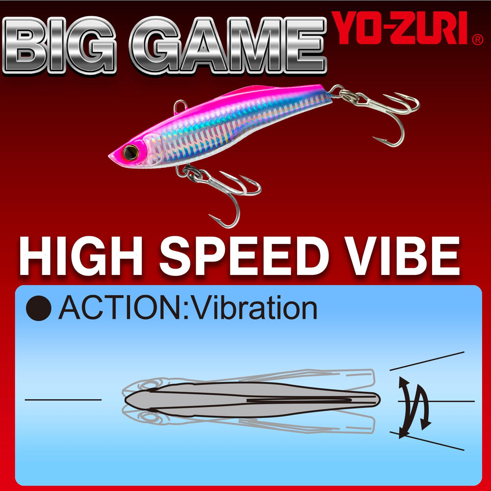 Duel Yo-Zuri R1303-CM patented color change technology boosts lure visibility