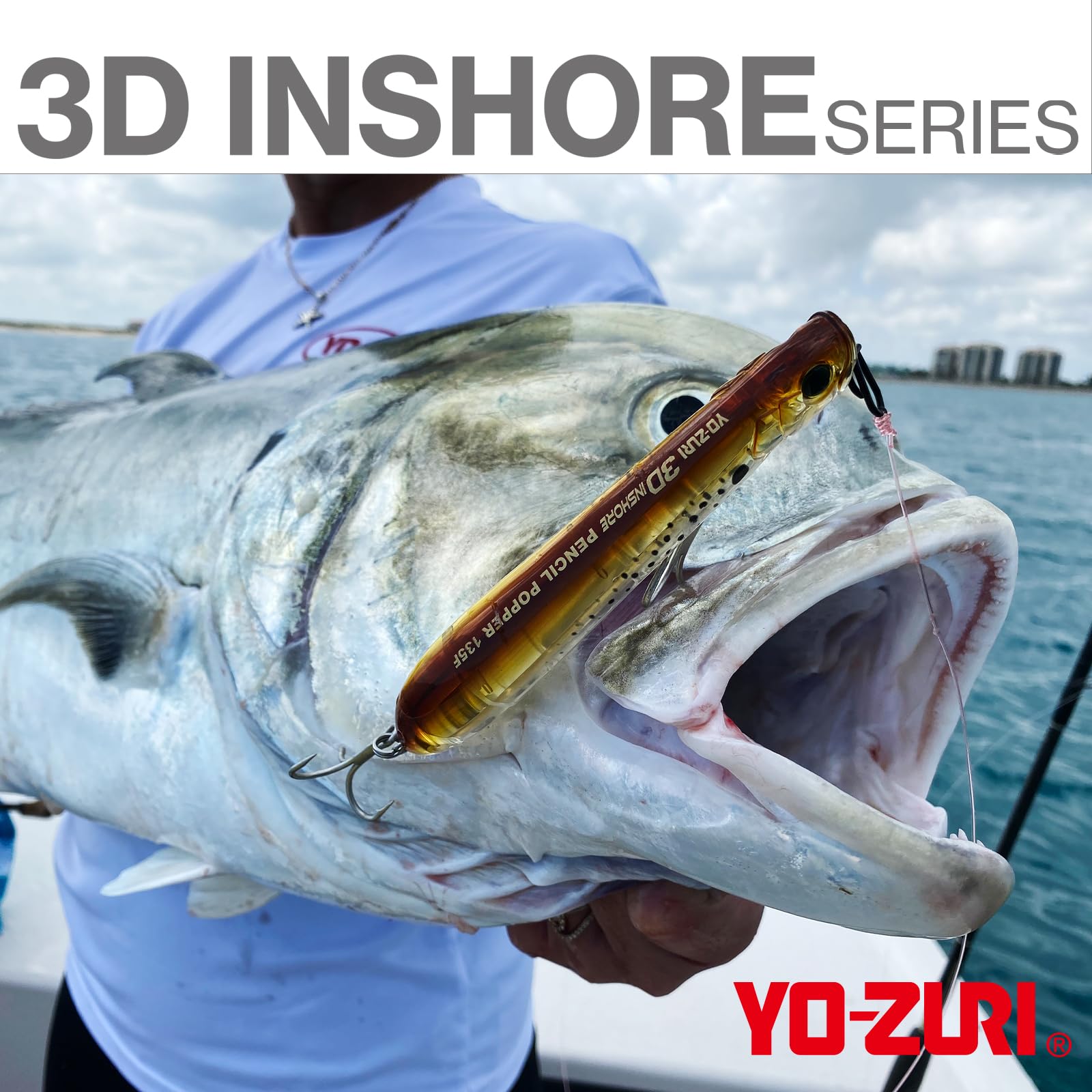 Duel Yo-Zuri R1433-GHIW sardine color profile appealing to coastal predators.