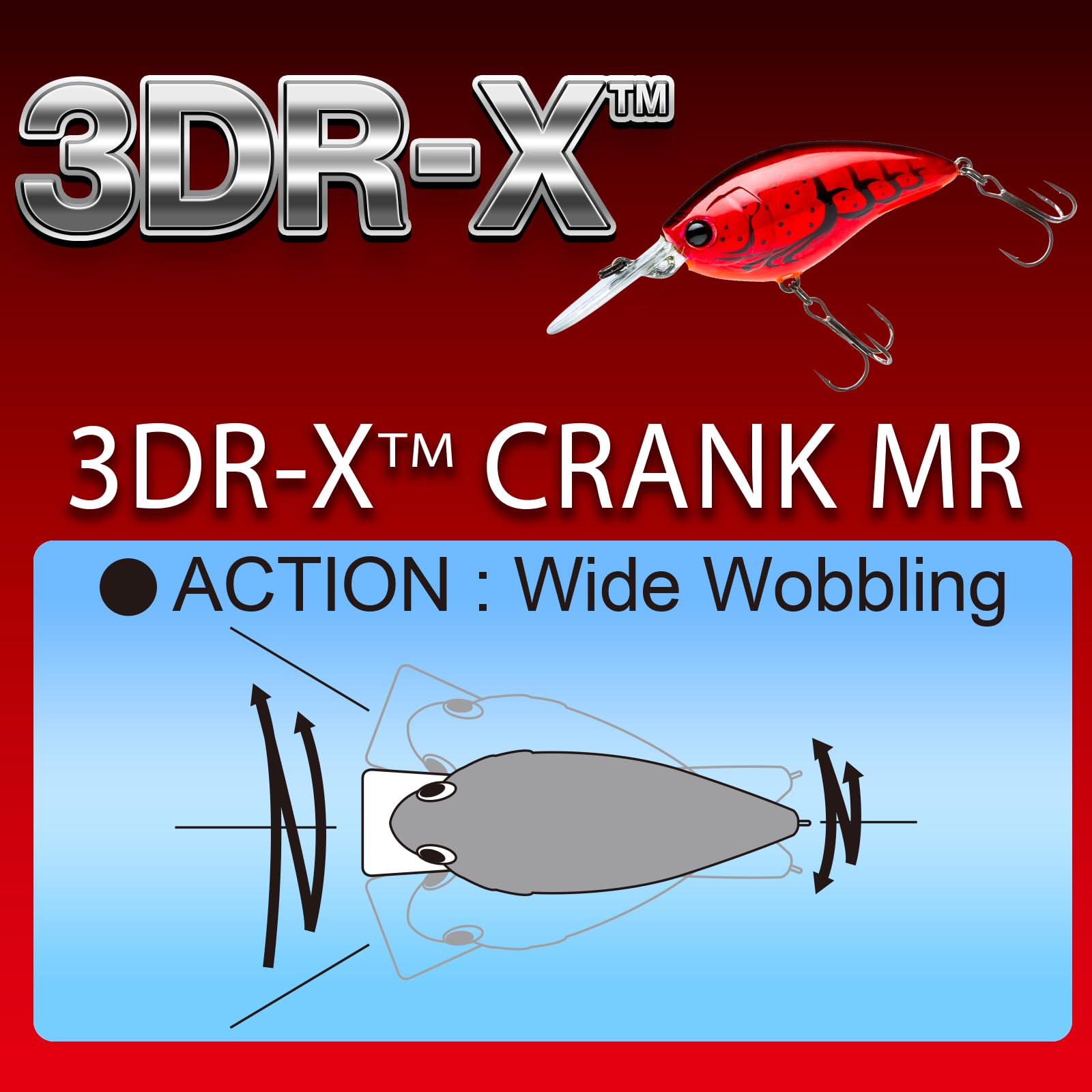 Duel R1441-BLCL with black nickel hooks for reliable hookups