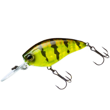 Duel Yo-Zuri R1441-PCPC prism chart perch front view boosts lure visibility in sun