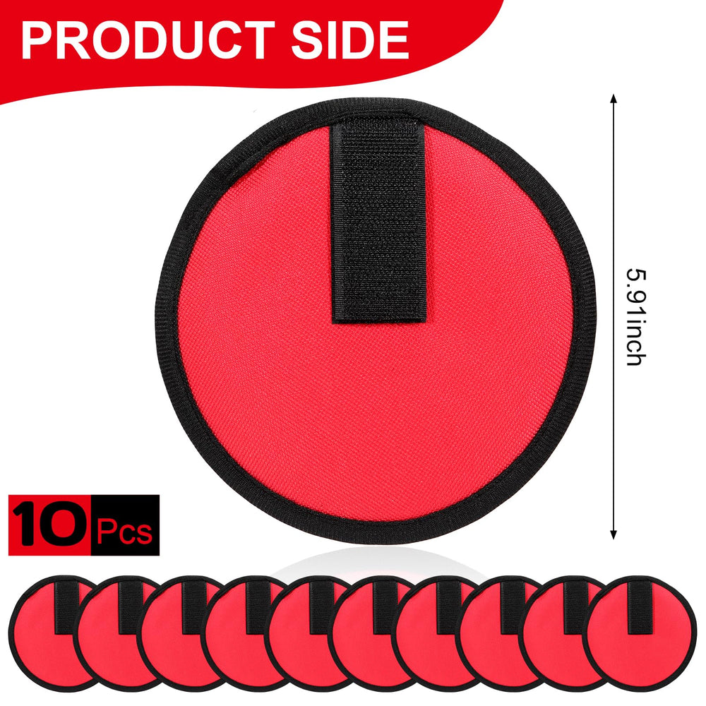 Hook covers and lure wraps in red color protecting hooks
