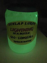 Dunlap's Lightning in a Bottle smearable lure on surfaces, ideal for cold-weather setups.