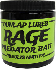 Dunlap's Rage Predator Bait pint attracts coyotes, foxes, and bobcats for successful predator hunting.