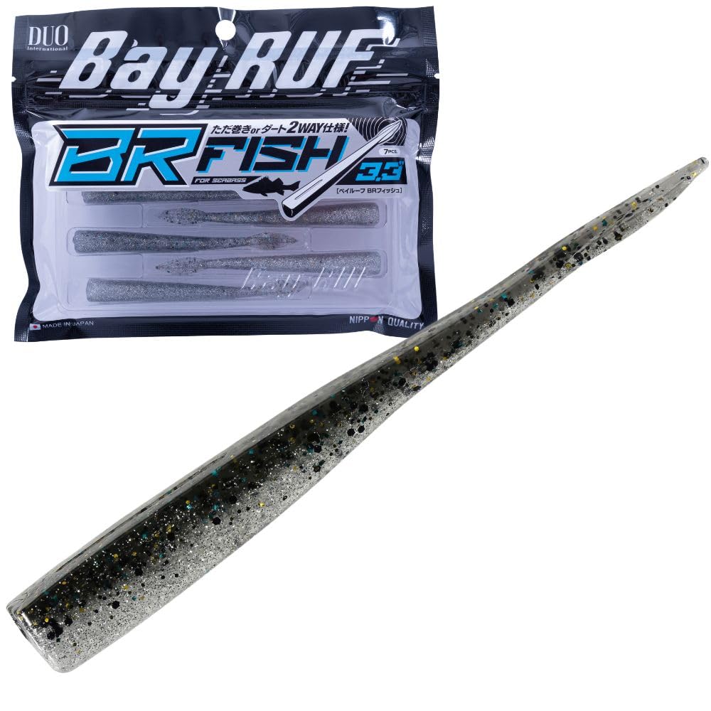 Duo Bail Roof BR Fish 3.3 inch Black Back angle view