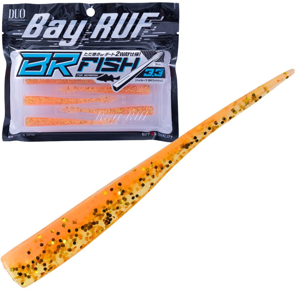 Duo Bail Roof BR Fish 3.3-inch Chart color vibrance under light