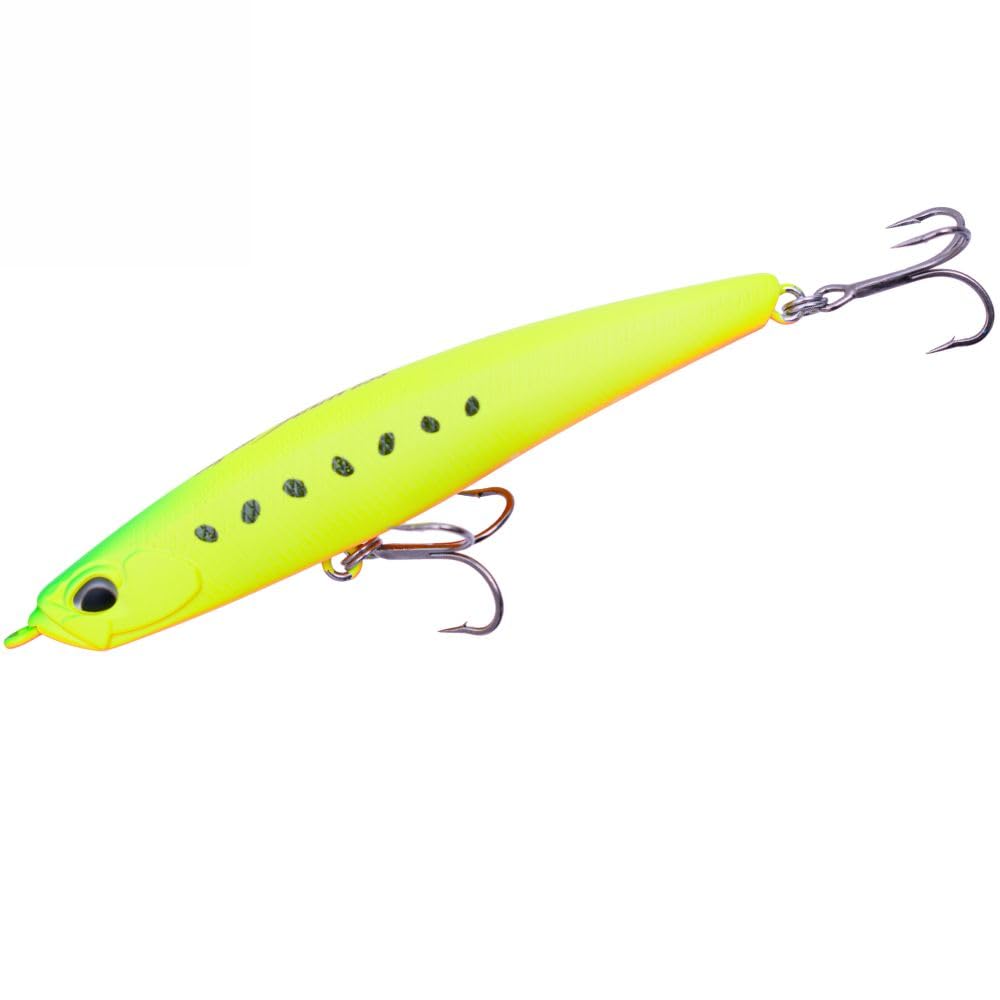 Front quarter view illustrating lure depth range and sinking behavior