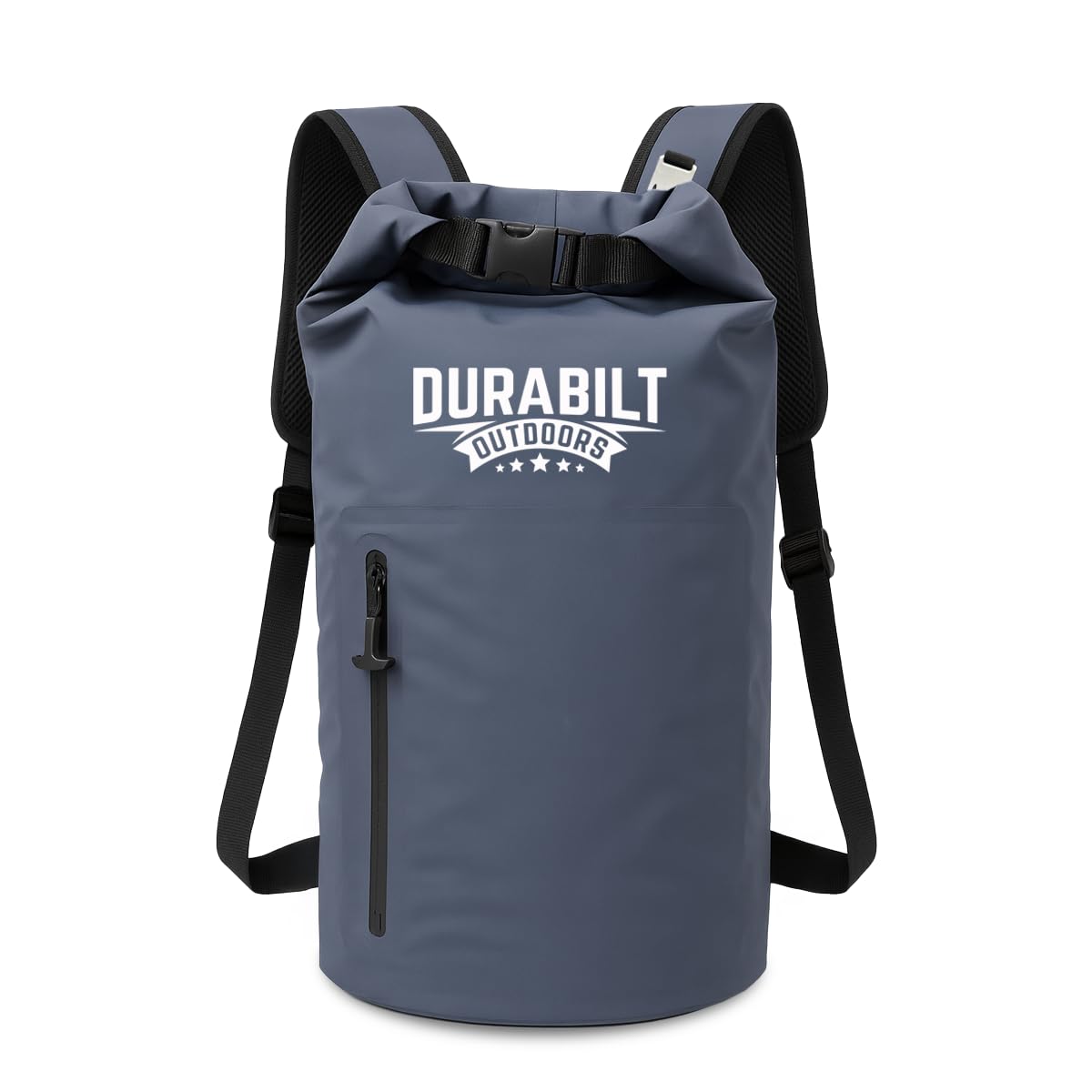 DuraBilt 20L cooler backpack front view shows rugged capacity for day trips