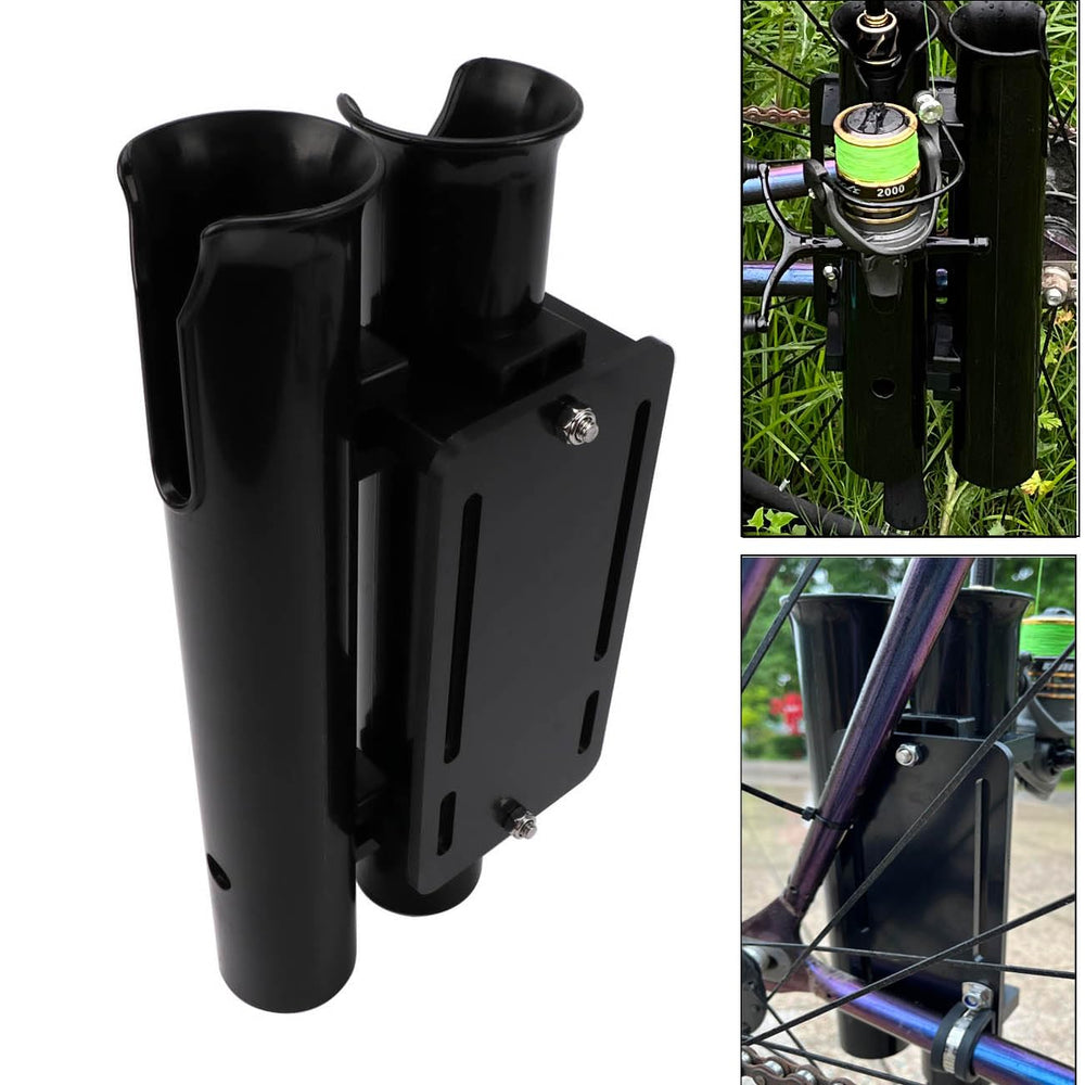 Close-up of durable ABS fishing rod holder showing smooth, corrosion-resistant surface.
