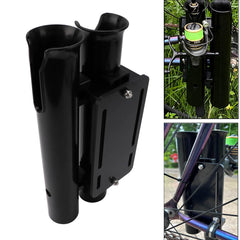 Close-up of durable ABS fishing rod holder showing smooth, corrosion-resistant surface.