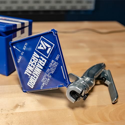 Robust injection-molded storage case for reloaders