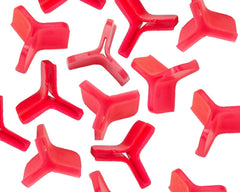 Durable plastic protective covers for fishing hooks