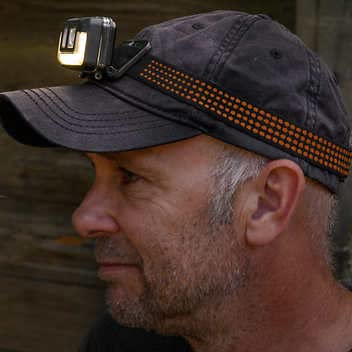 DURACELL LED headlamps ready for storm conditions, reliable guidance in dim weather.
