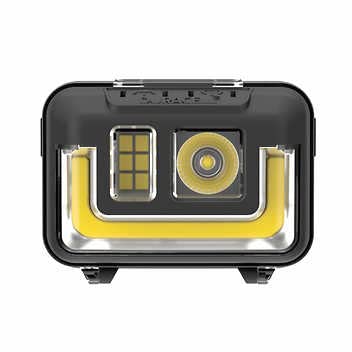 DURACELL LED headlamps worn on head, hands-free brightness for nighttime chores.