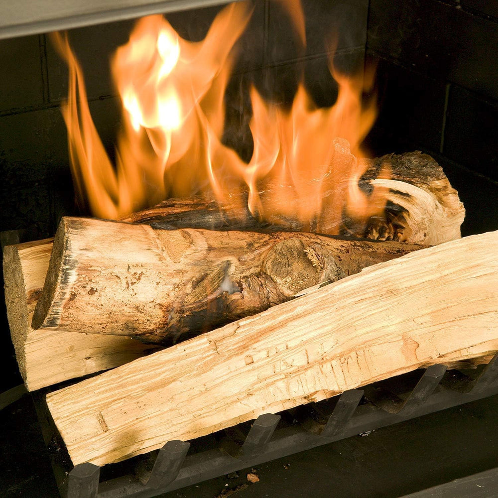 Duraflame Firestart at campfire or fire pit for reliable ignition