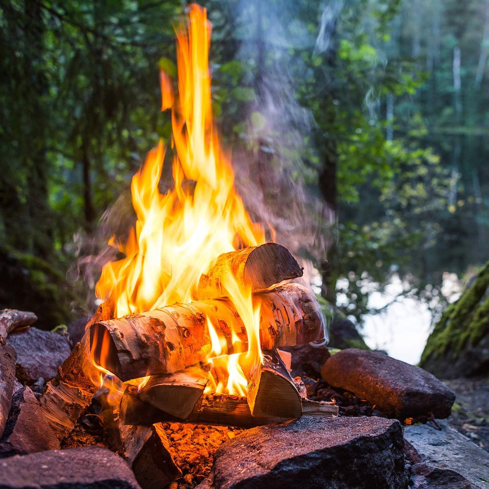 Duraflame matches and starters offer extended flaming time for relaxed evenings.