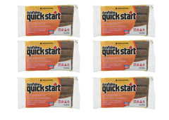 Duraflame Quick Start Firelighters 6-pack enable fast ignition for indoor fireplaces and outdoor fires.