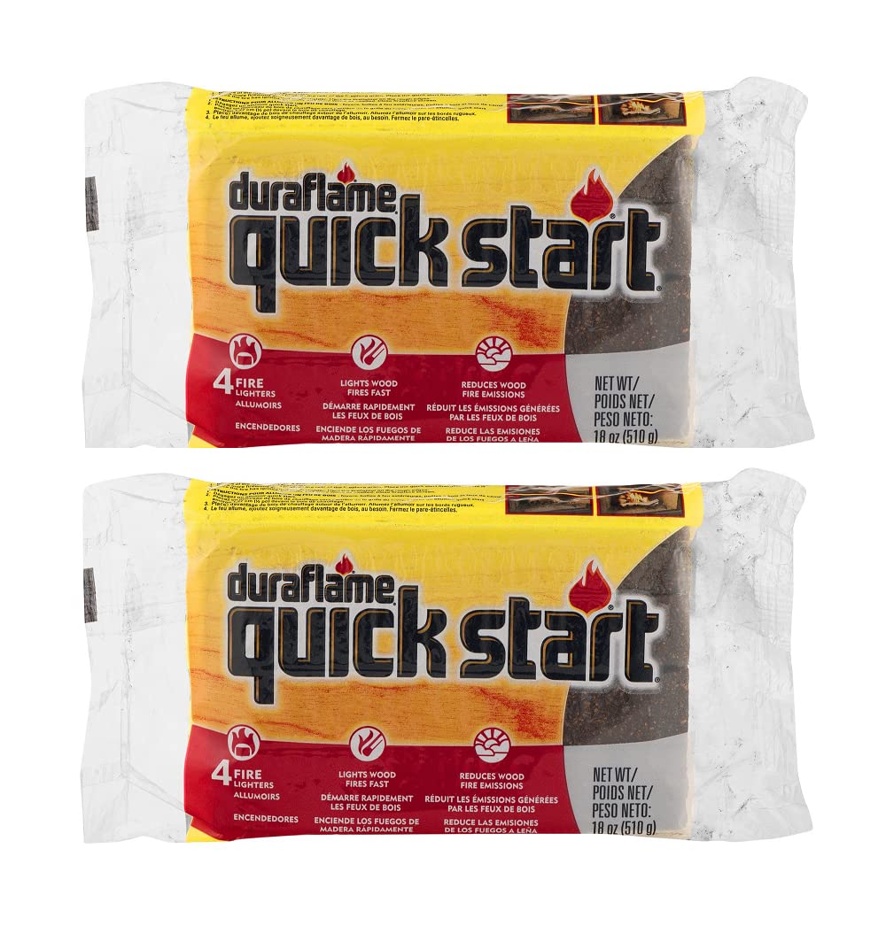 Duraflame Quick Start Firelighters two-pack ignition for fast fireplace lighting
