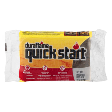 Duraflame wax and biomass fibers enable clean outdoor ignition