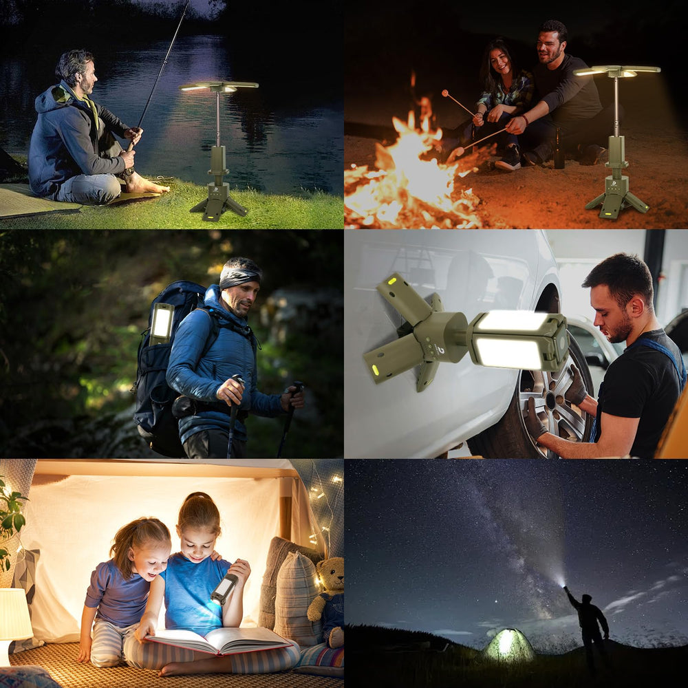 DUSKTEC lantern USB power bank for on-the-go charging