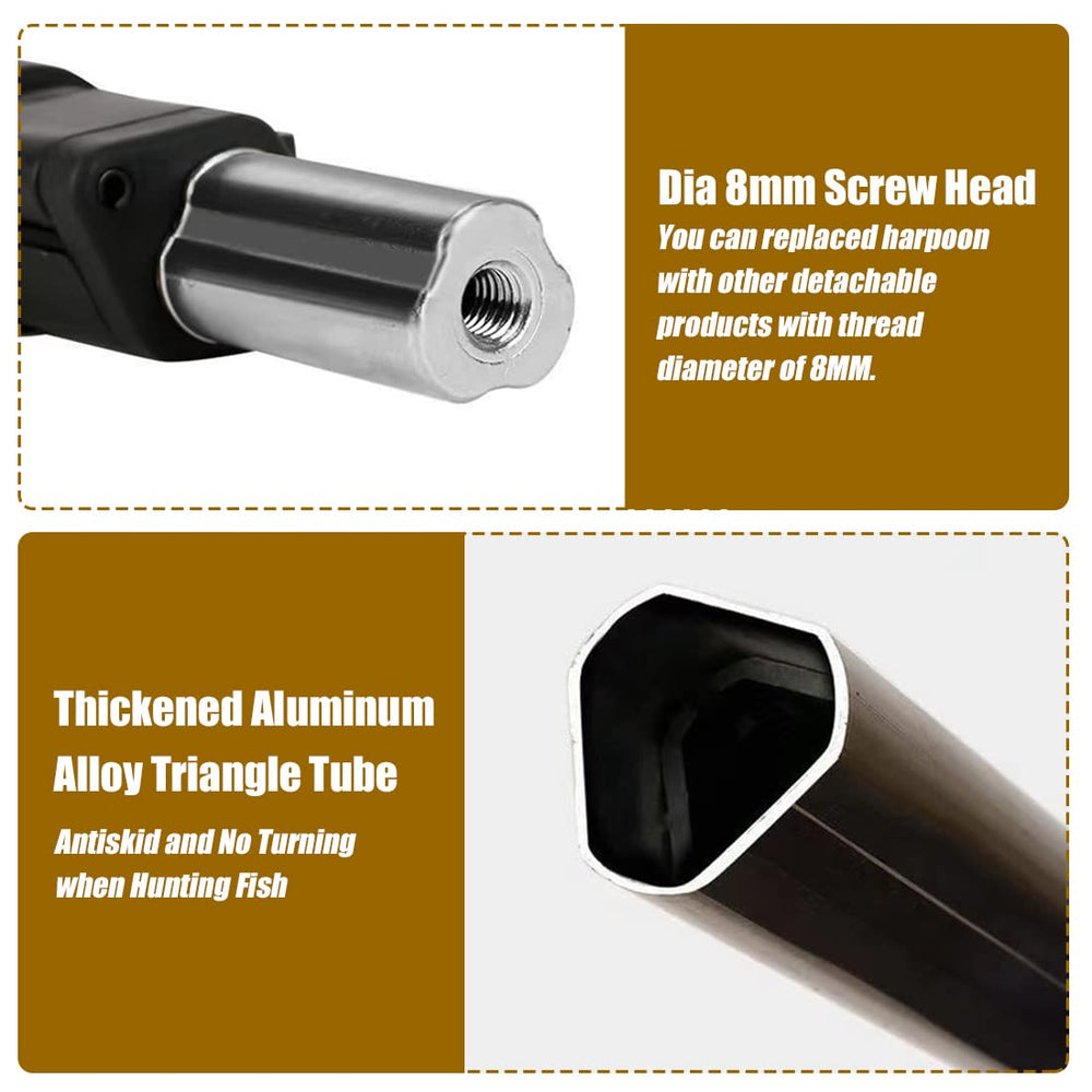 Rod diameter 4 cm with 8 mm inner thread compatibility