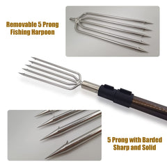 Safety protective rubber sleeve for harpoon tip