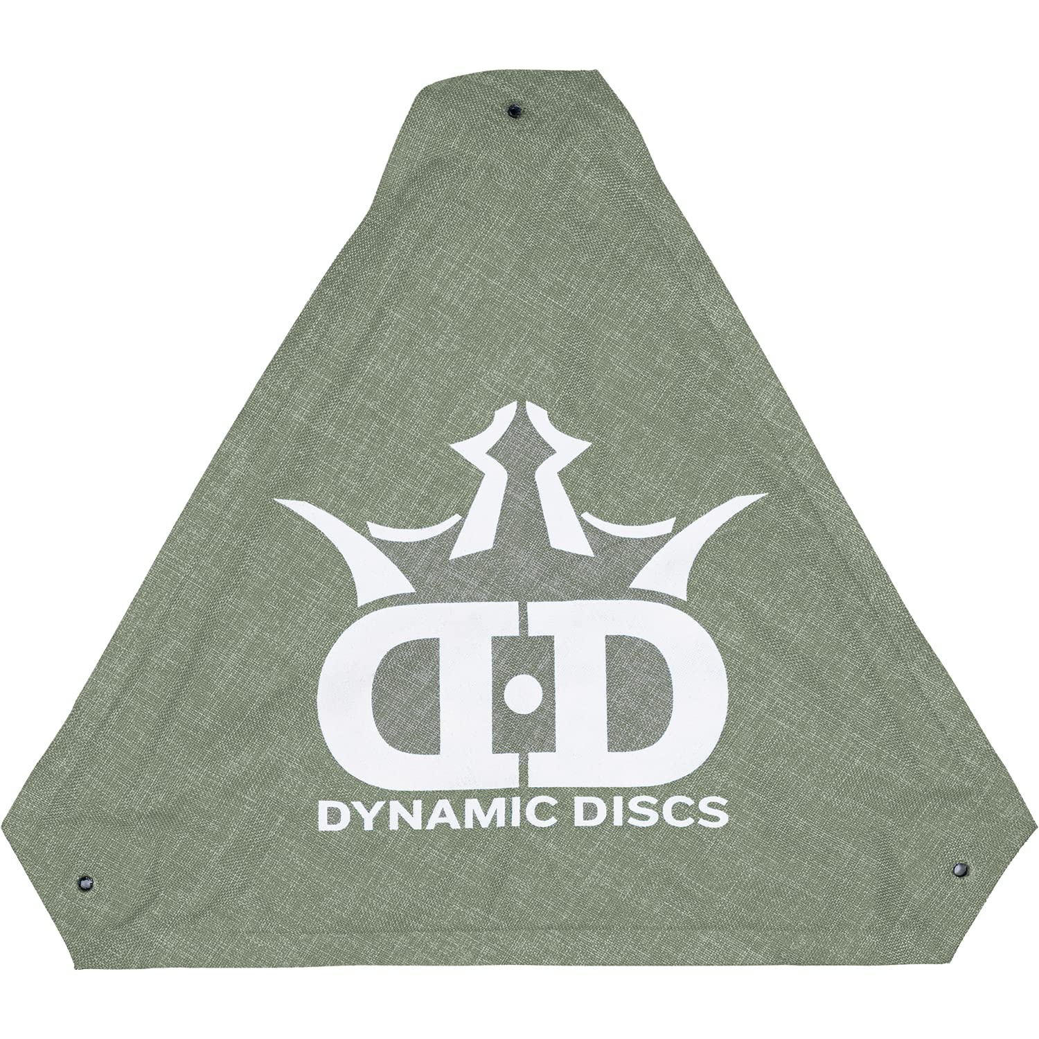 Dynamic Discs folding stool on a disc golf course Flint Gray for rests
