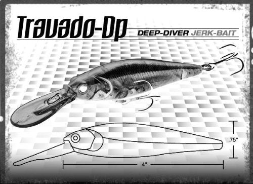 Dynamic Lures TraVado DP 4 Rose boosts trolling stability at higher speeds.