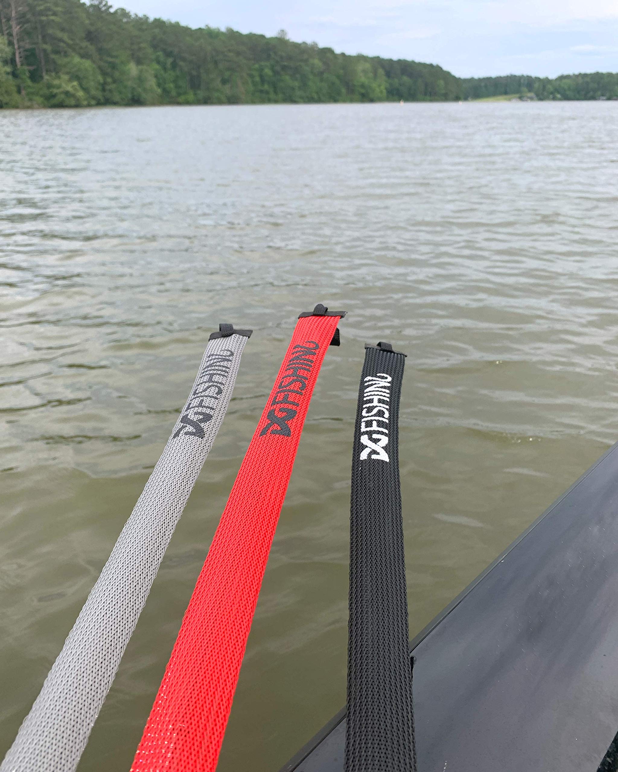 Rods protected and organized to prevent tangling